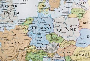 politische Landkarte