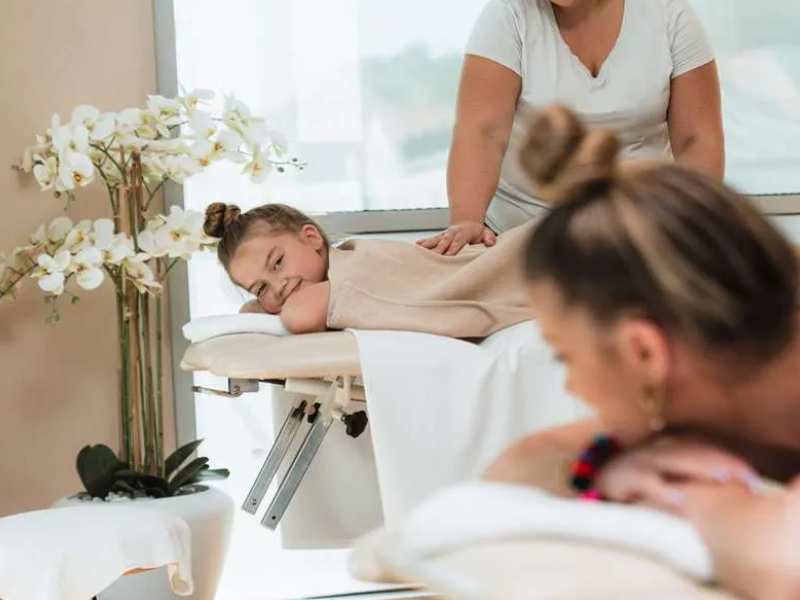 Wellness Tag für Kinder für entspannung